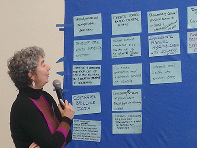 Miriam facilitating